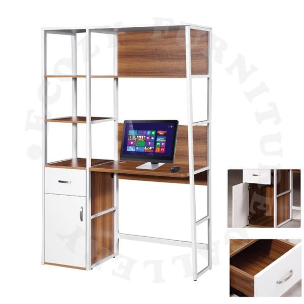 The internal compartment of Study / Computer table cum bookshelf suitable for your study room or bedroom