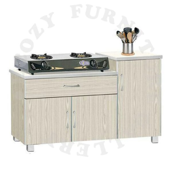 3 Doors Ceramic Table Top Kitchen Cabinet