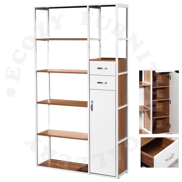 The internal compartment of Storage Cabinet or Display Cabinet catering for your study room or living room
