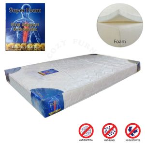 Branded Mattress Vazzo Bed Frame Mattress Set come with foam mattress