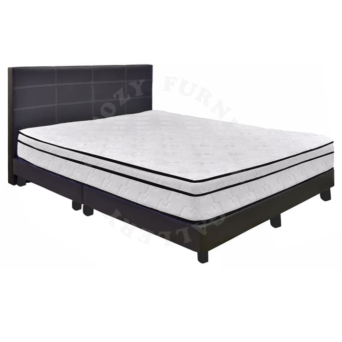 Bed Frame Mattress Set come with Orthopedic Mattress and Divan bedframe