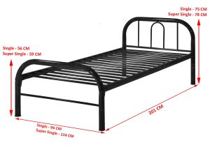 The Structure of Metal Bedframe for Bedroom