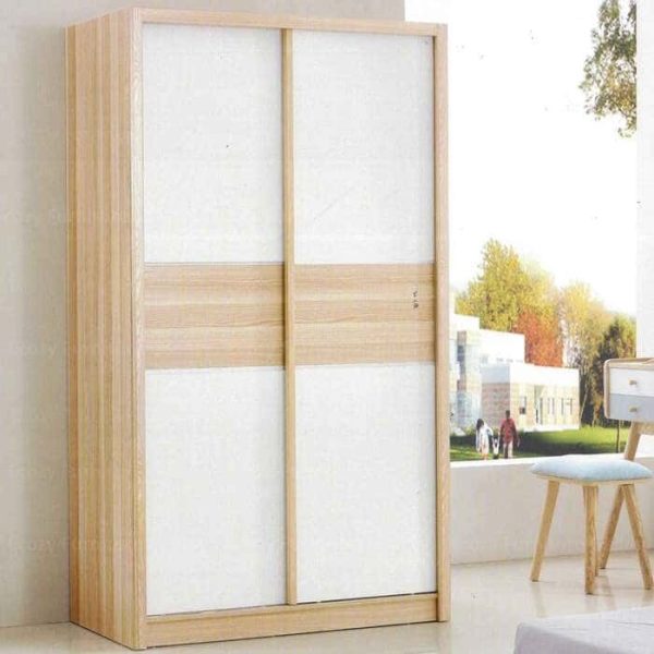 4FT Sliding Door Wardrobe for Bedroom