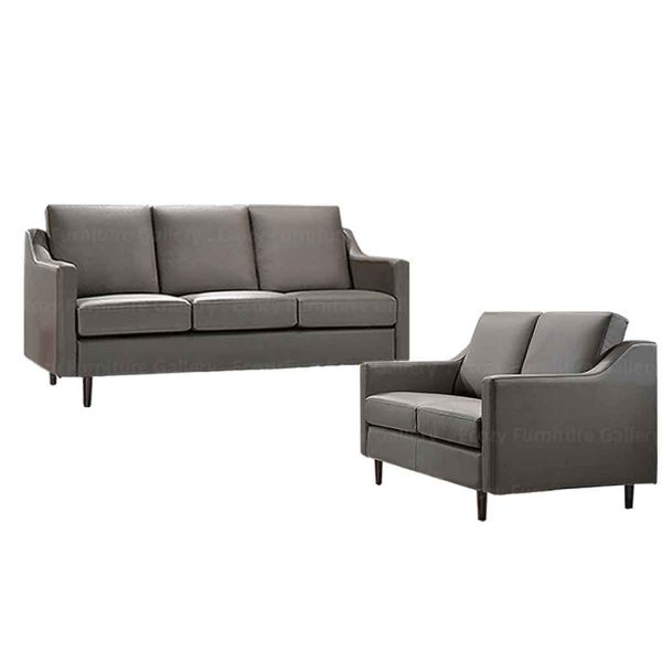 3 +2 Faux Leather Sofa Set for Living Room