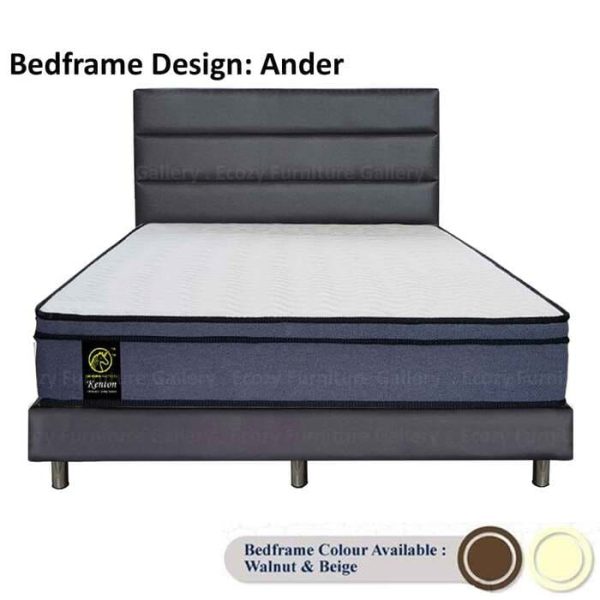 Branded Mattress Unicorn Bed Frame Mattress Set come with divan base bed frame