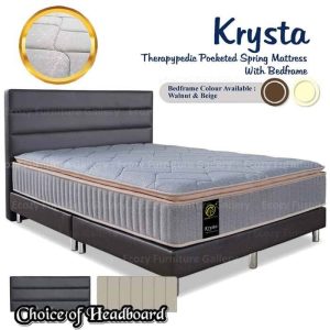 Branded Mattress Unicorn Bed Frame Mattress Set come with divan base bed frame and orthopedic mattress