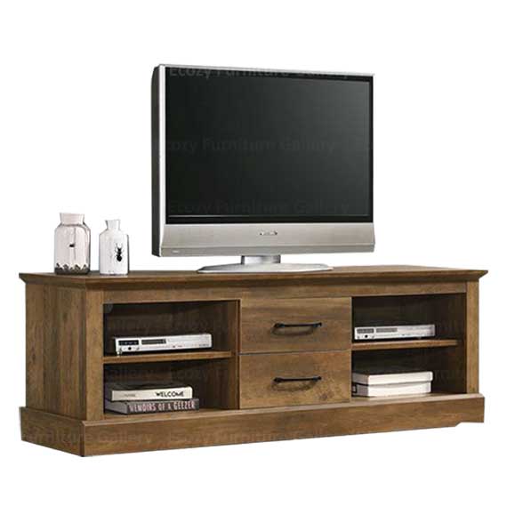 Wooden TV Console for Living Room