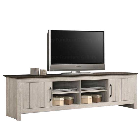 Wooden TV Console for Living Room