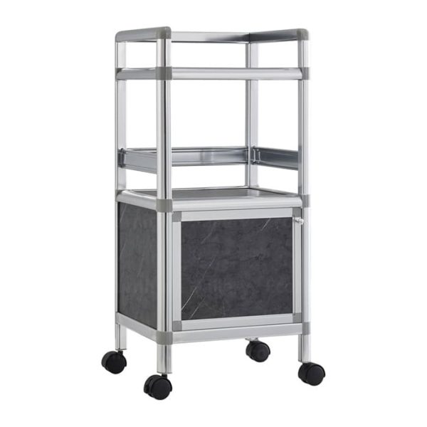 2-Tier Kitchen Trolley with castors