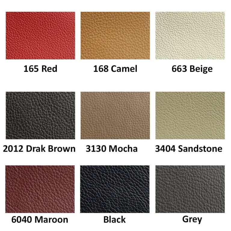 sample colour for Genuine Leather sofa for living room