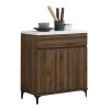 Kitchen cabinet come with melamine White Table Top