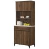 Kitchen cabinet come with melamine White Table Top