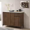 Kitchen cabinet come with melamine White Table Top