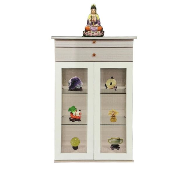 Modern design altar in dual tone color combination to show the elegant and sleek style