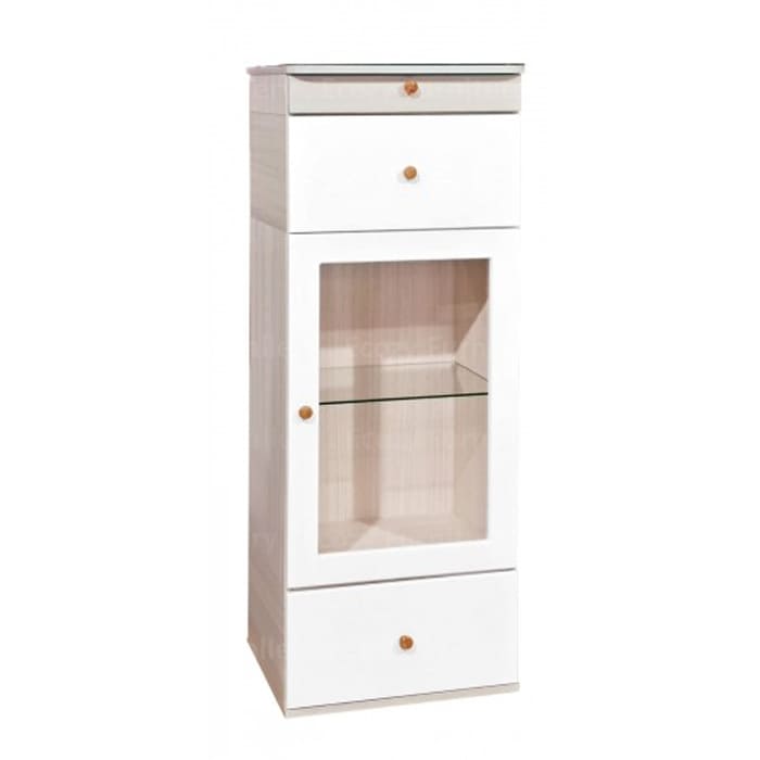 Modern design altar cabinet in dual tone color combination to show the elegant and sleek style