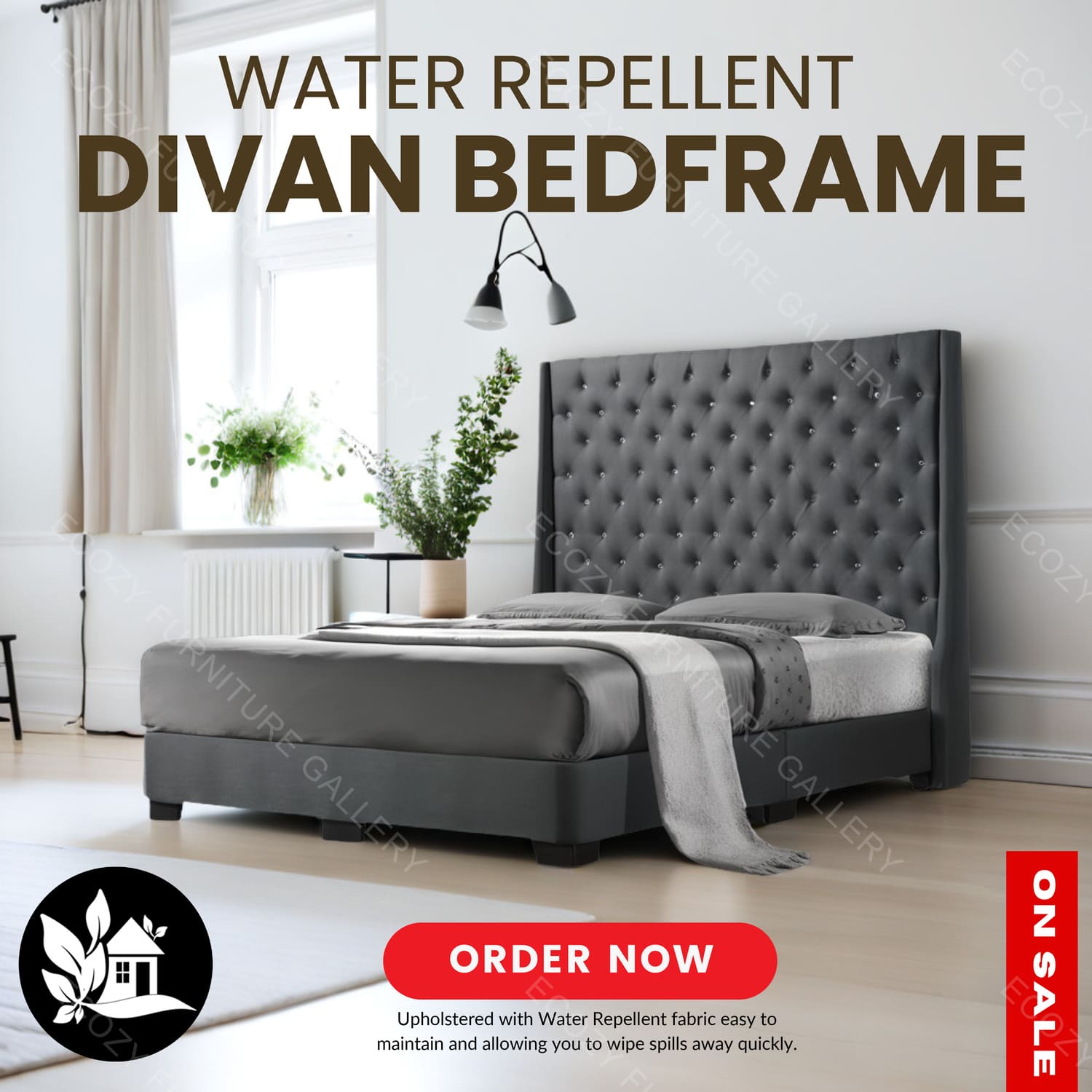 Water Repellent Divan Bedframe On Sale